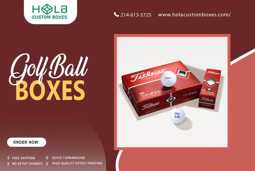 custom golf ball packaging boxes